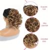 Drawstring short curled ponytail wig synthetic fiber ponytail wig natural and comfortable hair accessories for daily use
