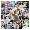 BOYNEXTDOOR Star Singer Waterproof Stickers: 50 Sheets of Korean Boy Group Idol Decor for DIY and Suitcases