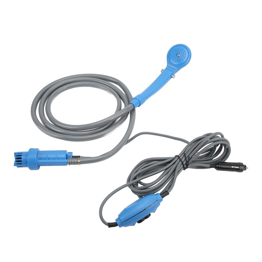 12V Portable Camping Shower Folding Bucket Set 20L Capacity Multipurpose for Hiking Car Washing Pet 