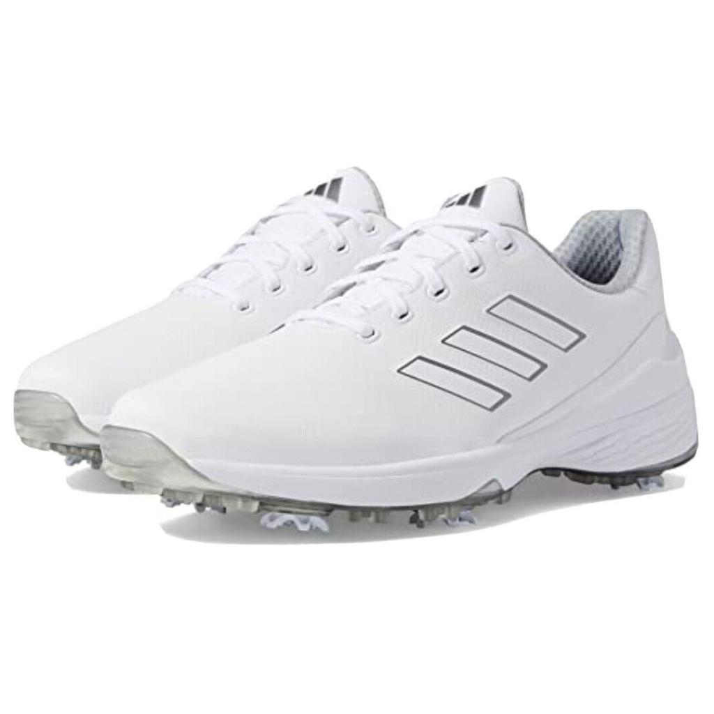 New Adidas ZG23 Wide Golf Cloud White Dark Silver Metallic Silver Metallic H03671