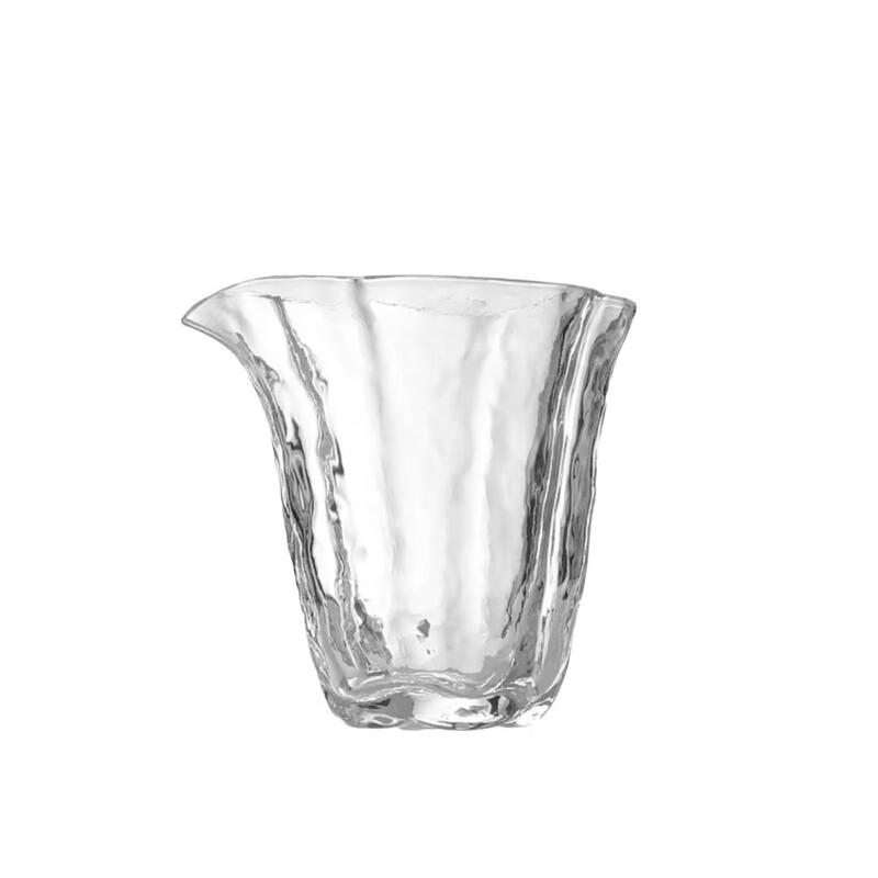 Shangqi Hammered Glass Tea Pitcher Set (230ml, 2-Pack)