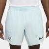 Nike Rafa Solid Logo Drawstring Elastic Waist Five-Point Casual Shorts Men Shorts Glacier-Blue DV2881-474