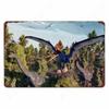 Dinosaur Retro Metal Tin Sign Wall Decor 20x30cm