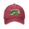 Retro Off Road Cruiser Adventure Bad  New Vintage Washed Cotton Baseball Cap Sun Hats