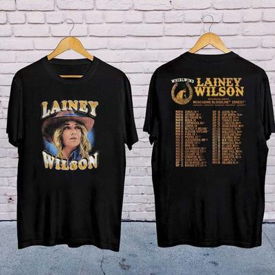 Lainey Wilson Vintage Tee, 2025 Lainey Wilson Whirlwind Tour Shirt Unisex T-Shirt