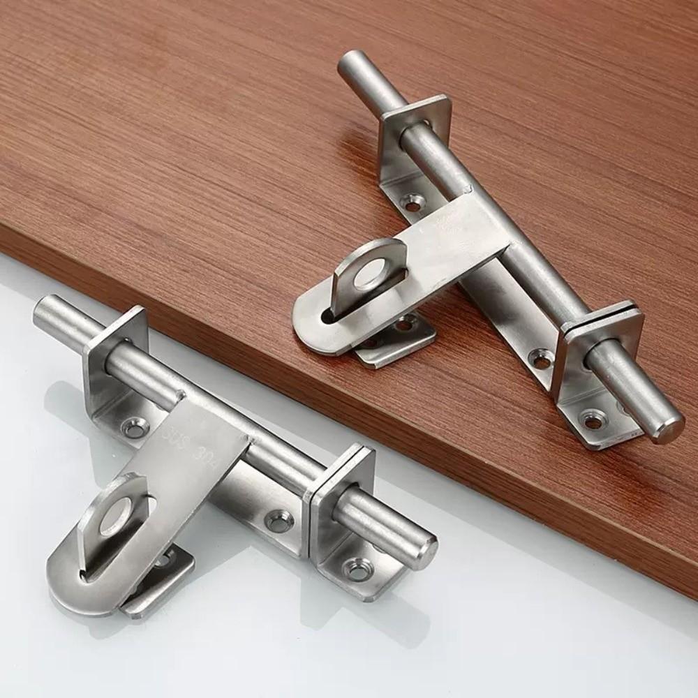 Heavy Duty Door Buckle Hasp Anti-theft Door Lock Buckle Easy To Use Door Bolts Catch Lock Kitchen