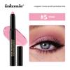 Lakerain Eyeshadow Stick Shimmer and Matte Long Lasting Waterproof Highlighter Metallic Glitter Eye Shadow Pencil Cosmetics