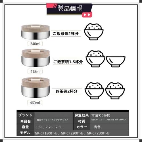 Thermos Lunch Jar, Insulated Bento Box for Office Workers, Vacuum 304, Large Capacity, Stainless Steel, Portable, Includes Dinnerware and Storage Bag,