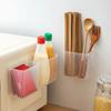 Lightweight Self-adhesive Container Multifunction PP Transparent Box  Kitchen Organization