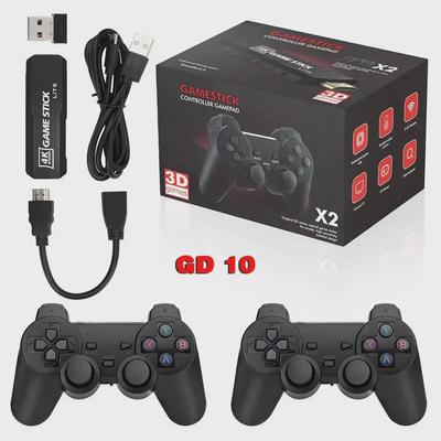 GD10 X2 4K HD Pandora TV Oyun Konsolu: PSP Oyunlarıyla Ev Eğlencesi