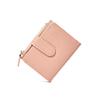 Korean Style Short Wallet Alligator Pattern Women's Wallet Ins Double Fold Wallet  Girl