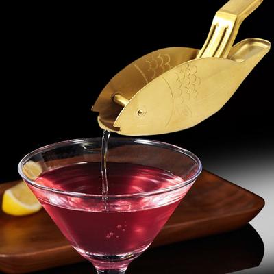 Spremiagrumi Manuale per Limone Frutta per Arancia Lime Melograno Portatile a Forma di Pesce