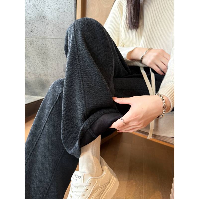 High Waist Trousers For Women With Straight Leg Design For Casual Spring Wear