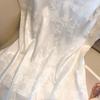 Plus Size Women Satin Camisole Top Solid Color Inner Wear Basic Tank Top