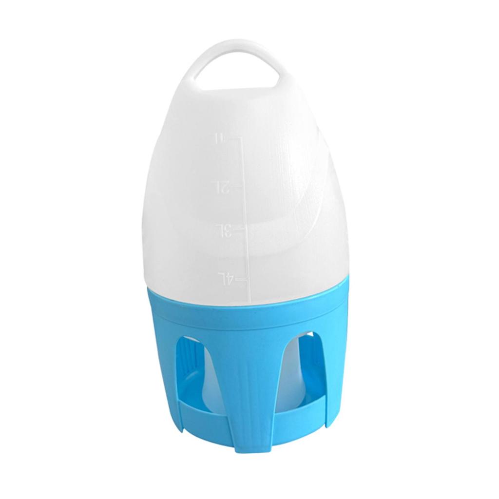 Taubenspender Automatisch mit Griff Outdoor Hängend Tragbar Vogelfutterspender für Unzertrennliche Nutztiere Wachtel Ente Sittich