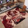 Custom Rug Charles Leclerc Pattern Print Name Text Soft Non‑Slip Floor Carpet for Home Indoor Decoration