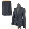 Untitled Japan Spring/Summer Skirt Suit Set S Navy Stripe(USED)