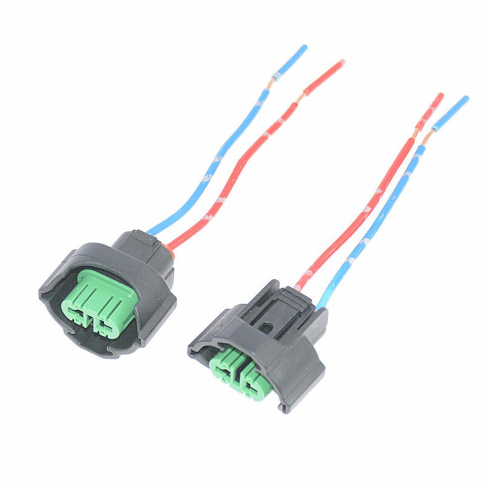 4PCS H9 H11 H8 H27 Female Adapter Wiring Harness Socket Wire Plug For Fog Light