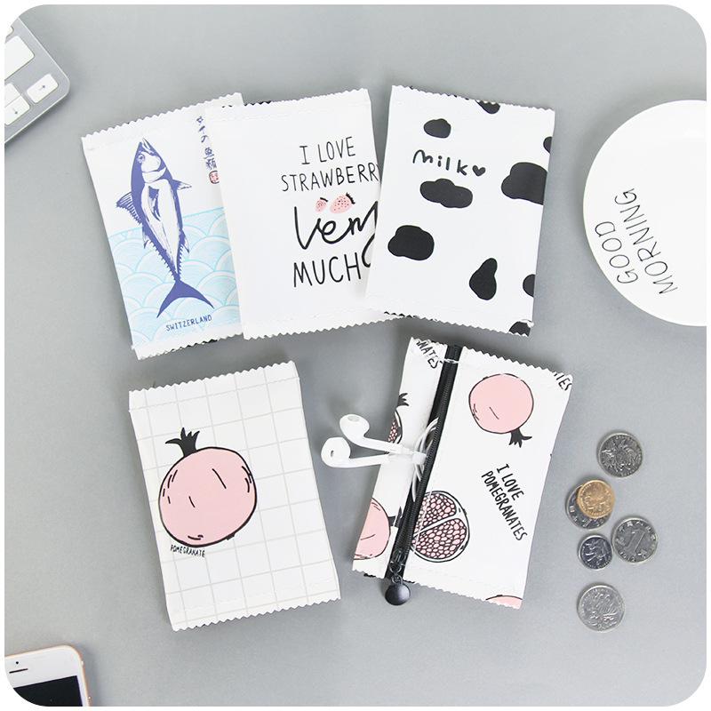 

Высокое качество, корейский мини-кошелек с героями мультфильмов для девочек, детский кошелек для монет на молнии, сумка для монет из искусственной кожи, женские закуски, маленькая сумка для денег