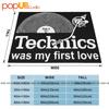 Technics Was My First Love Record Turntable Dj 33 1 3 Ultra-Soft Blanket Quilt Winter Sofa Cover Bed Covers
