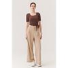 Huit Wide Fit Back Banded Pants Htwpn5k80t