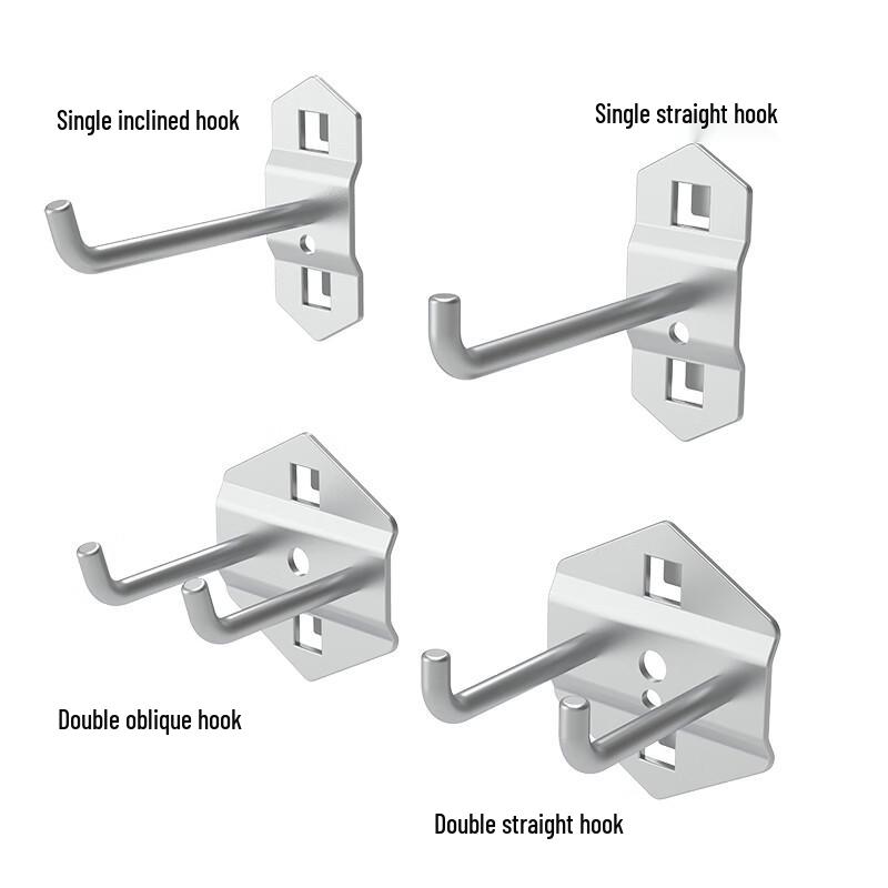 Double Straight Pegboard Hooks