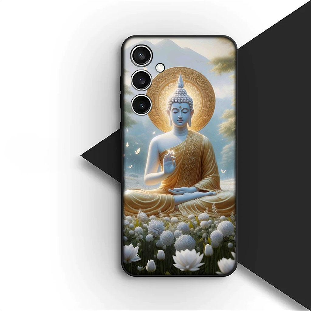 Lord Lotus Buddha New High-End Phone Cover for Samsung Galaxy S25 S24 S23 FE Ultra Plus S7 Edge S25+ S23+ A56 5G Soft Case
