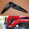2Pcs Car Front Bumper Fog Light Lamp Cover Trim Fit for Toyota CHR    2018 2017