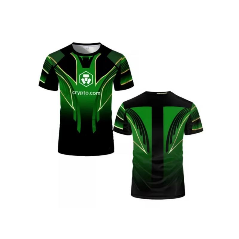 Men's Fashion 3D Printed Men's T-Shirt Round Neck Short Sleeve Trendy Street Wear