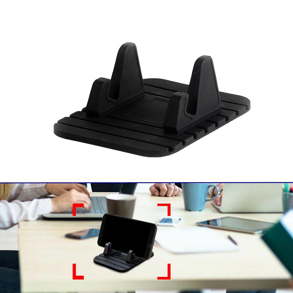 Car Dashboard Non-slip Mat Rubber Mount Holder Pad Cell Phone Stand Accessories Universal Holder For Interior Parts Access