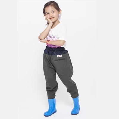 Children's Waterproof Fishing Boots, Jumpsuit for Fishing, Kids Wading Boots, Trousers, Wading Shoes