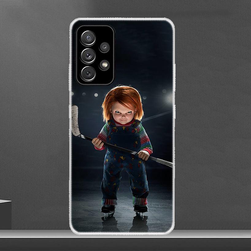 Cult of Chucky Child's Play Phone Case For Samsung Galaxy A12 A22 A32 A52 A72 A02S A51 A50S A71 A70 A31 A20S Note 20 Ultra S10 A
