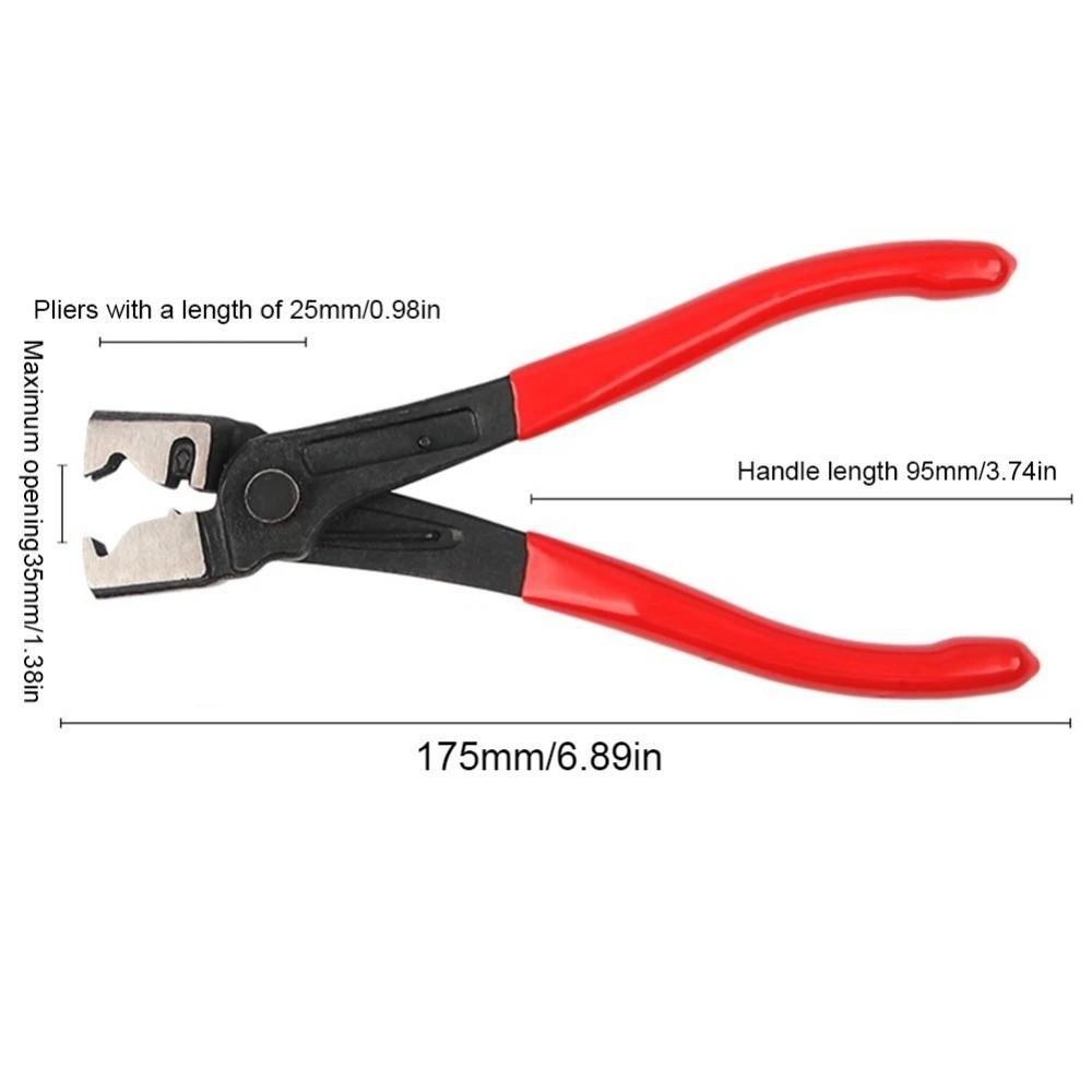 Universal Hose Crimping Plier Anti-slip Car Pipe Clamp Plier  Vehicle Repair Accessories
