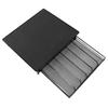 Kaffee Kapsel Aufbewahrungsschublade 36 Fassungsvermögen Eisen Kapsel Organizer Halter Schublade für Zuhause Café Büro Schwarz