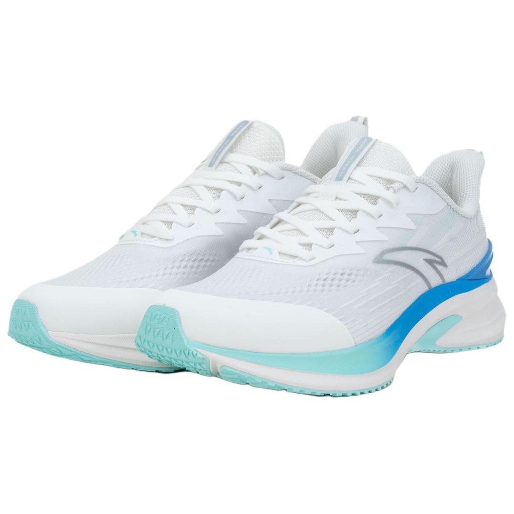 Anta Løpesko 4. generasjon Komfortabel Støtdempende Slitesterk Lav topp Trening By Pendling Løpesko Herre sneaker Hvit Blå 112535585R-3