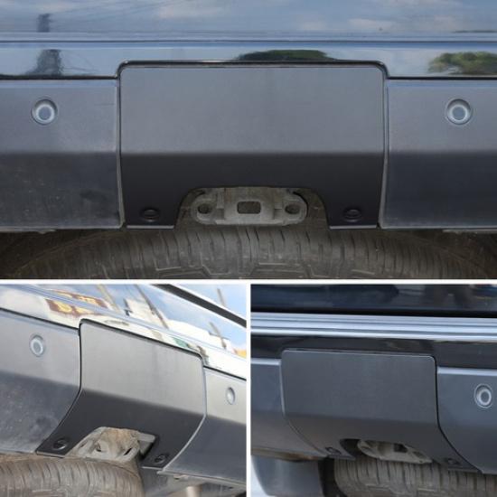 Mattschwarze Abschlepphakenabdeckung für den hinteren Stoßfänger für Land Rover Discovery 3/4 L319