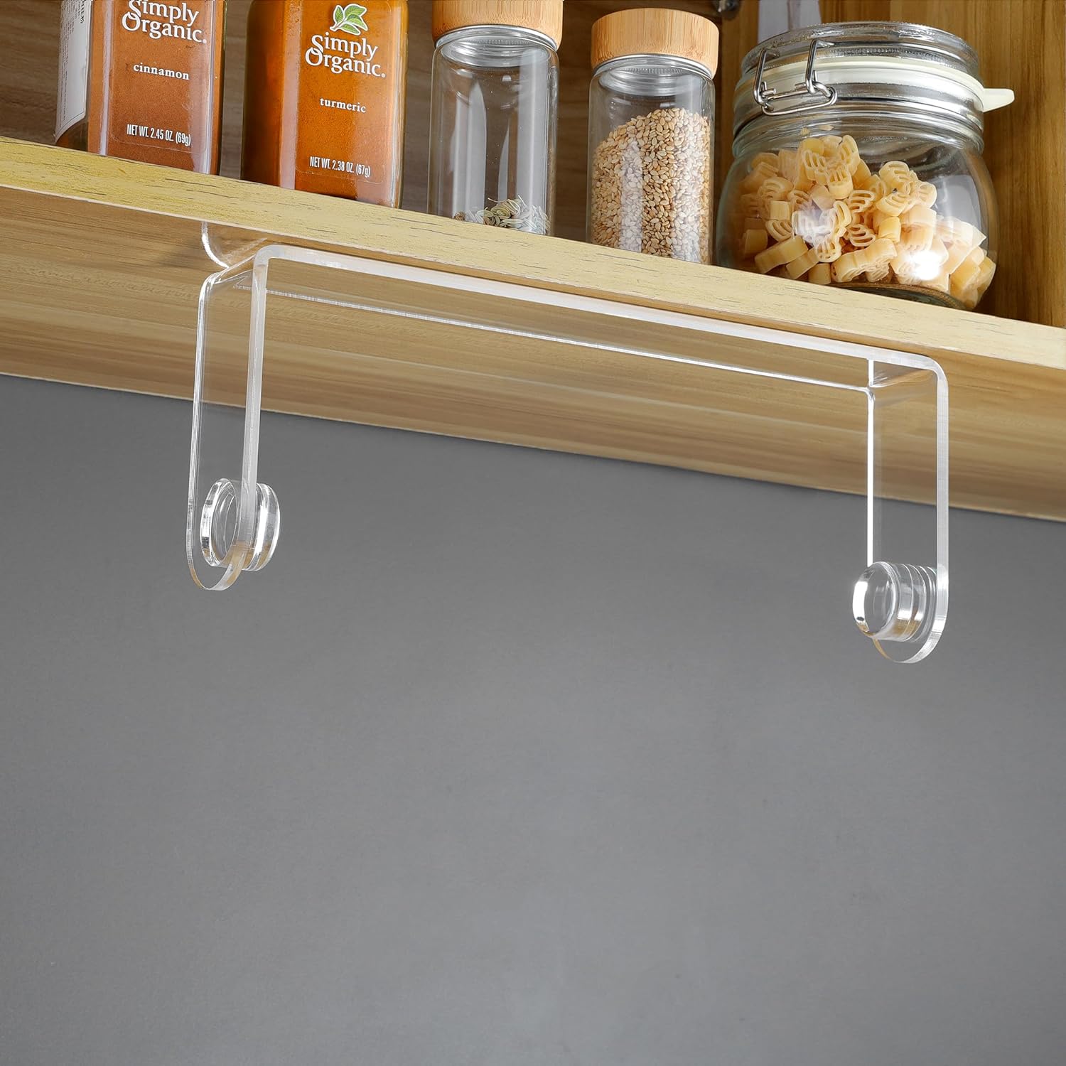 

Paper Towel Holder White Wall Mounted Paper Towel Rack Under Cabinet for Kitchen - Lighter but Stronger Than Stainless Steel прозрачный