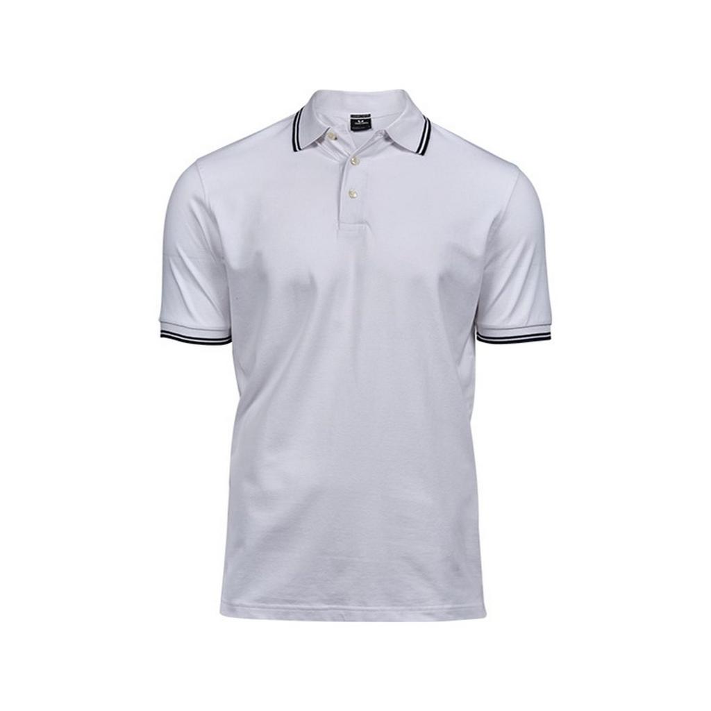 Tee Jays Mens Luxury Fashion Stripe Polo