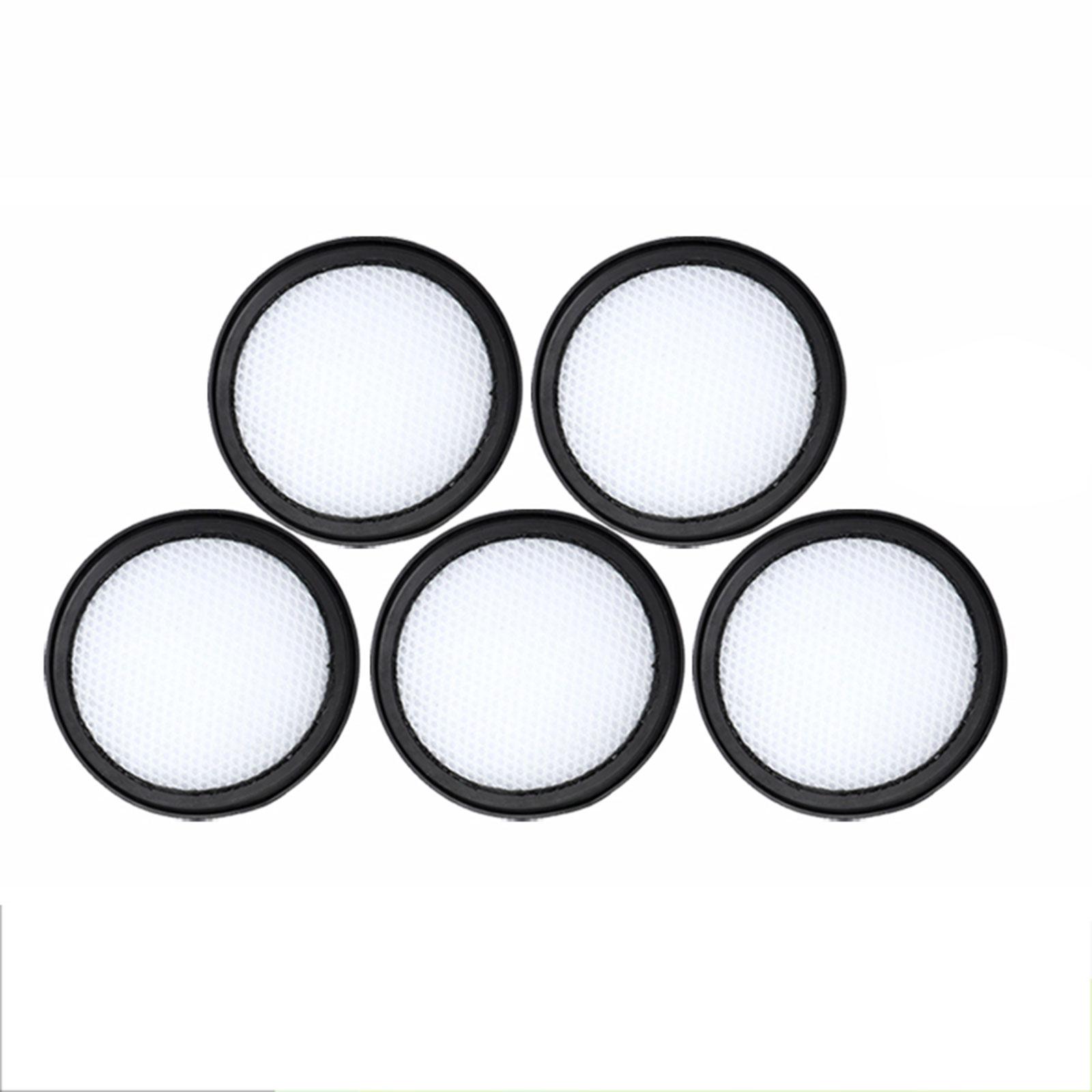 

Replacement Washable Vacuum Cleaner Round Filter Cotton Hepa Filters Elements for VM-1712/B5/B5 Pro/B7D/B8D/MC3/MC5/U2 5PC