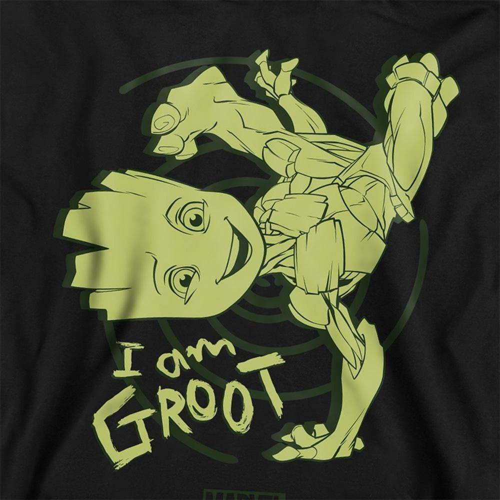 I Am Groot Childrens/Kids Baby Groot Handstand Pull Over Hoodie
