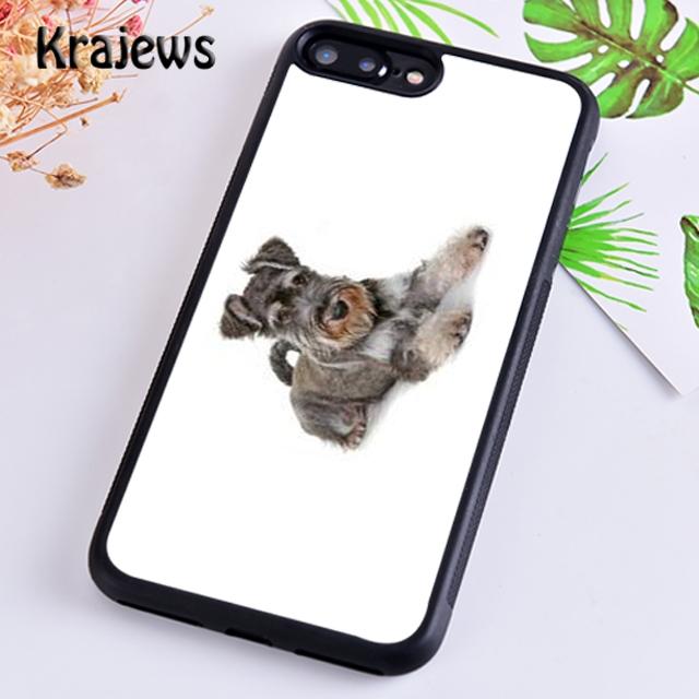 Cute Miniature schnauzer puppy Phone Case Cover For iPhone 17 Air 16 15 14 plus 12 13 pro max coque Fundas