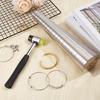 Heavy Type Bracelet Resizing Set Stainless Steel Mandrel Tool with Calibration Markings for Delicate Craftsmanship