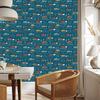 Colorful cars and trees wallpaper for living room and bedroom 50x1000
