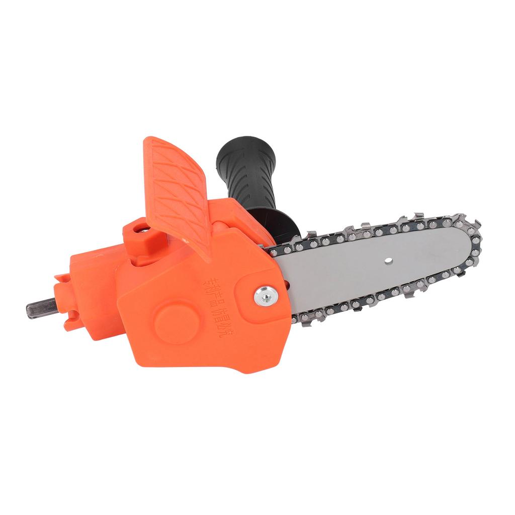 Electric Drill to Electric Saw Adapter Conversion Head Orange Portable Chainsaw Conversion Head