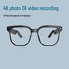 800W Smart Glasses: Capture Photos, Videos, Record Audio, AI Image Recognition & Translation