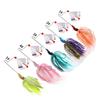 Composite Sequin Tractor Noise Piece Beard Man Lure Bait12.5CM-22GNew Freshwater and Seawater Universal Fishing Tackle Lure