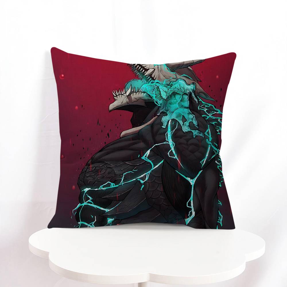

Kafka Hibino Kaiju No.8 Cushion Cover Pillowcase Upholstery Sofa Throw Pillow Home Decor Pillowcas 16x16Inch
