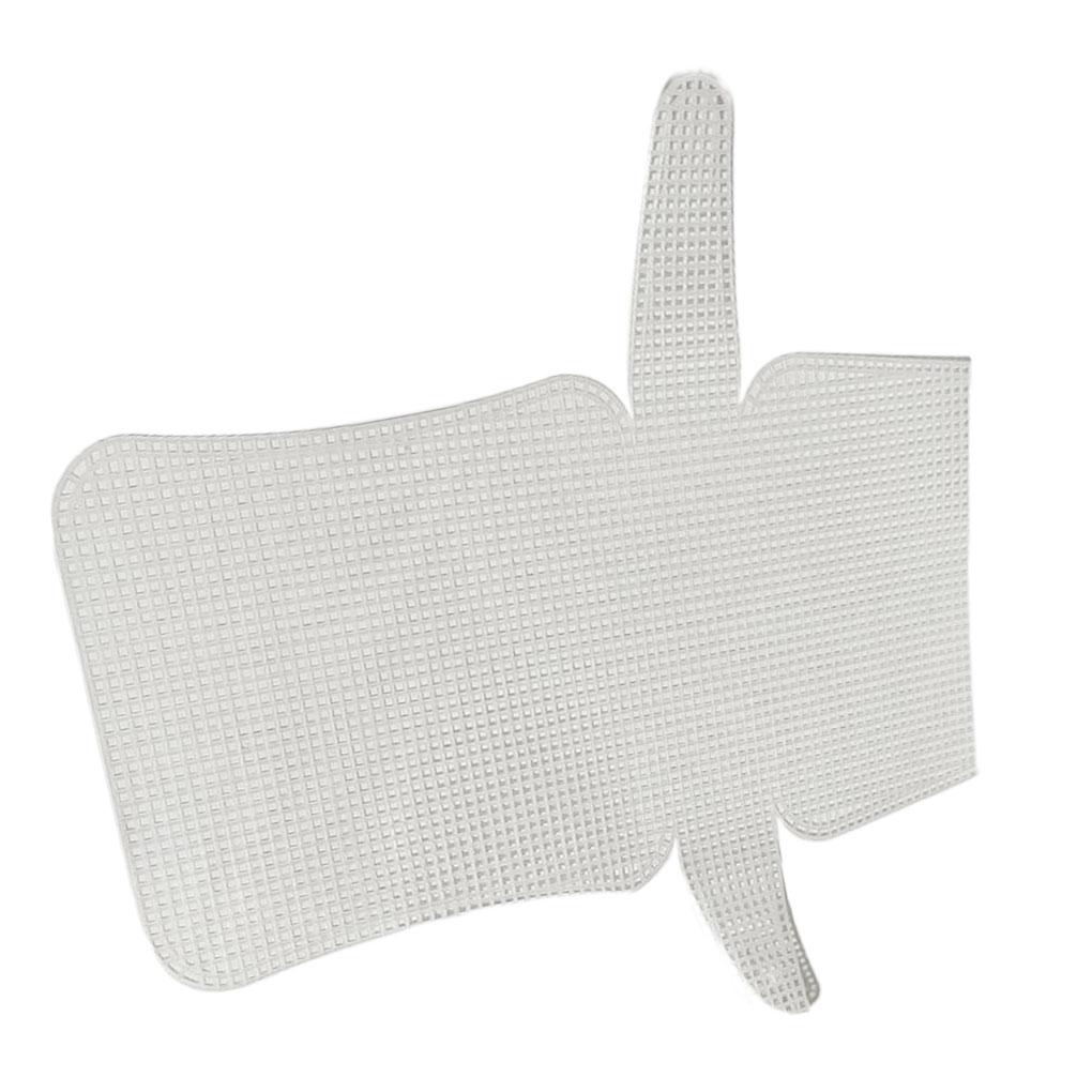 

Прозрачная пластиковая сетчатая ткань, холщовые листы для изготовления сумки через плечо, сумки для начинающих, принадлежности для рукоделия, аксессуары для рукоделия «сделай сам» small