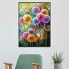 D DIY Diamond Painting Dandelion Diamond Embroidery Cross Stitch Flowers Diamond Mosaic Full Layout Home Decoration