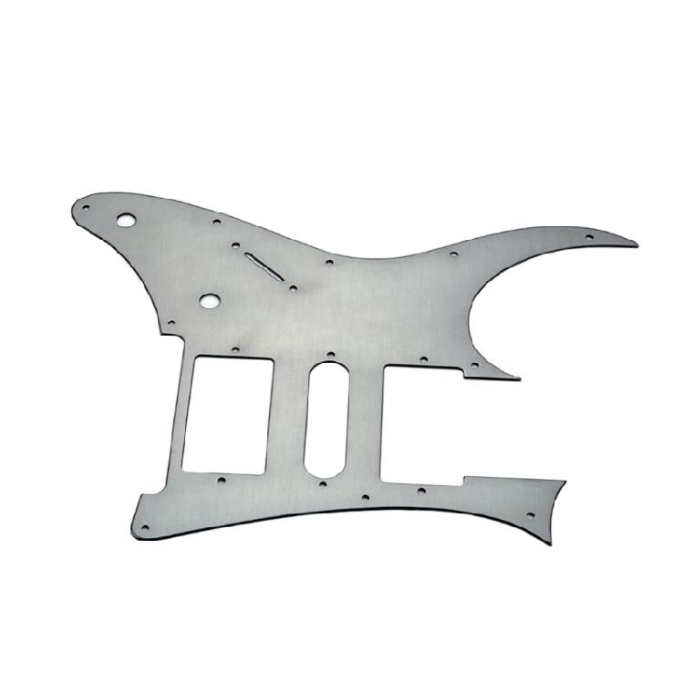 Electric Guitar Shielding Electric Guitar Pickguard Scratch Plate Instrument Accessory Metal Texture Suitable for Guitar